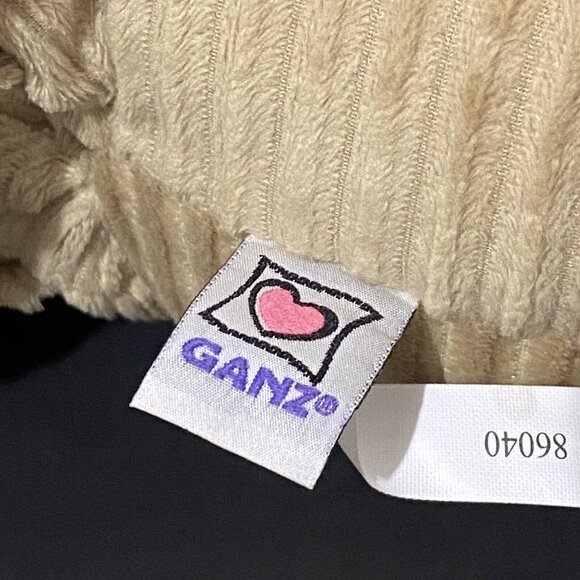 Ganz LOPPY Plush Bunny HE9817 Rabbit Easter Spring Ribbed Textured - Picture 7 of 7